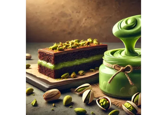Chocolat façon Dubaï avec Kadaïf et Crème de Pistache
