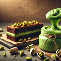 Chocolat façon Dubaï avec Kadaïf et Crème de Pistache