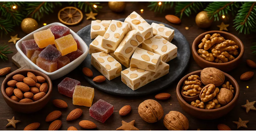 Produits festifs Palimex : nougats, pâtes de fruits et fruits secs d’exception pour des fêtes gourmandes