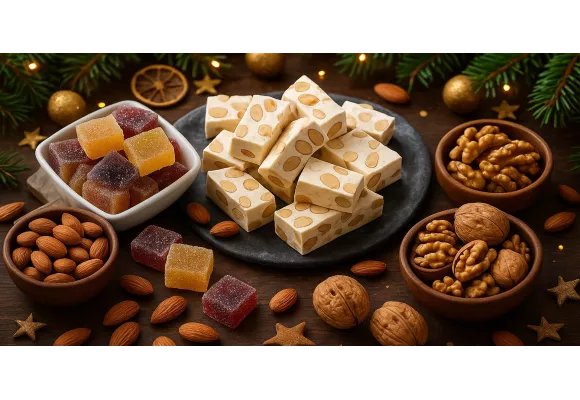 Produits festifs Palimex : nougats, pâtes de fruits et fruits secs d’exception pour des fêtes gourmandes